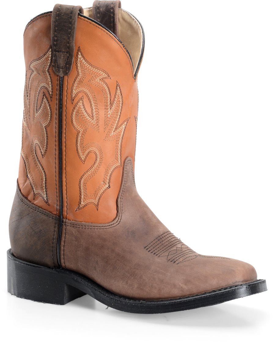 Double H Boot 11 Inch Wide Square Toe Roper : Cognac - Mens